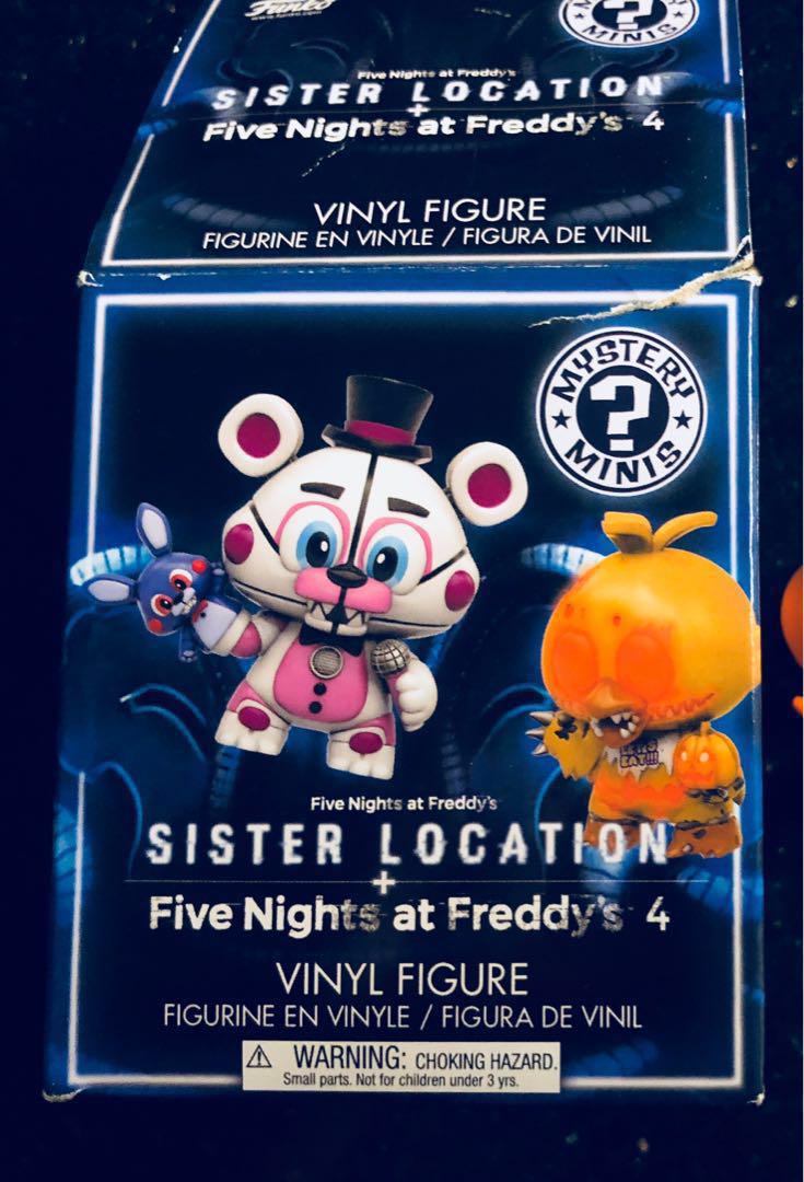 five nights at freddy's(fnaf funko mystery minis vinyl figure