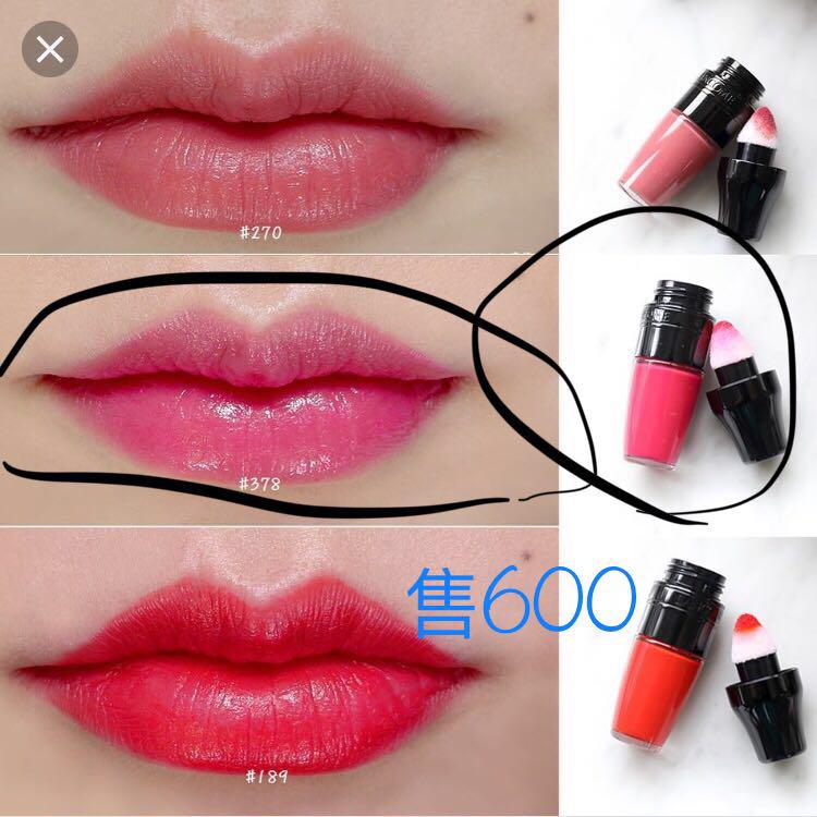 兰蔻matte shaker 果漾特调气垫光雾唇露#378