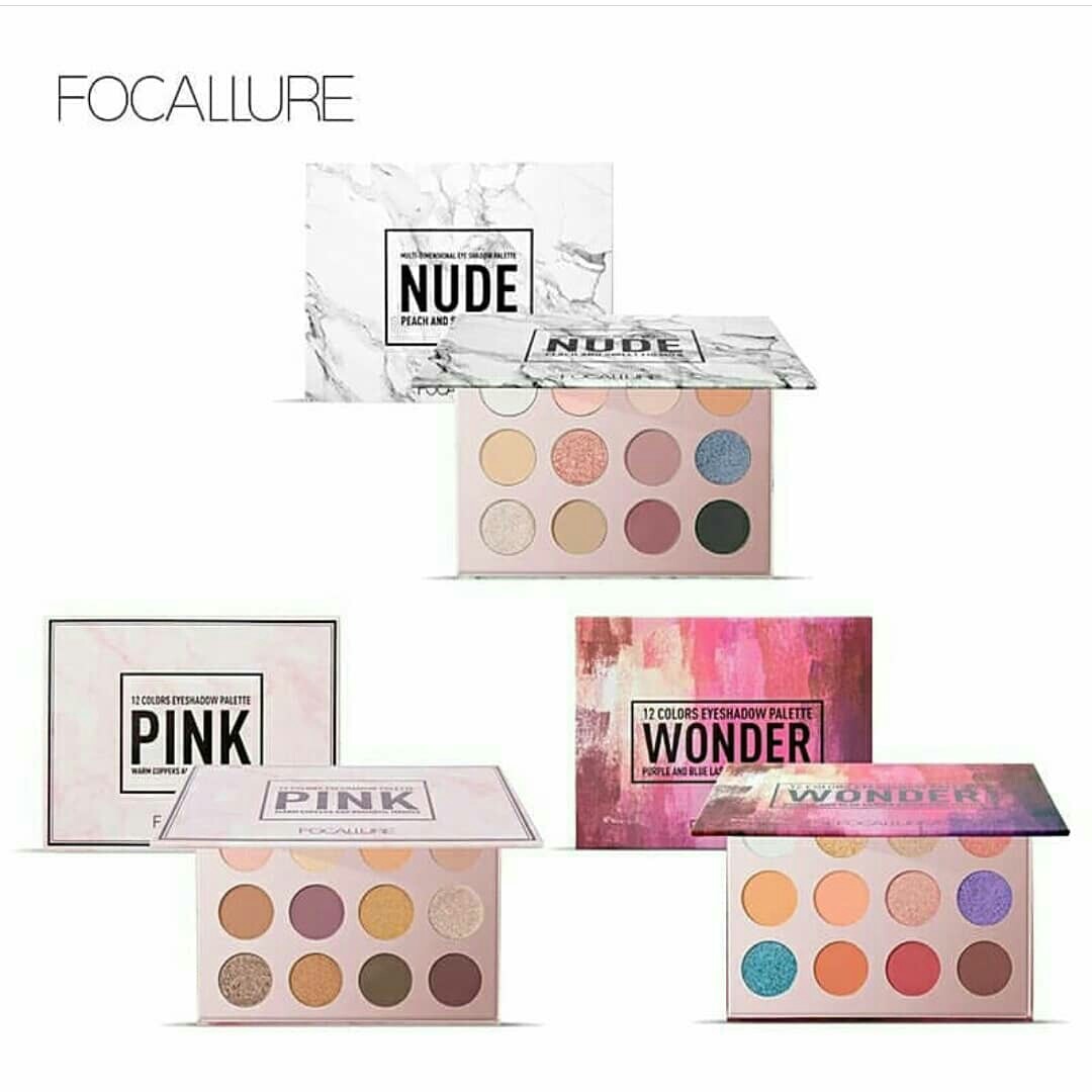 Focallure New Nude Pink Wonder Eyeshadow Pallete Kesehatan