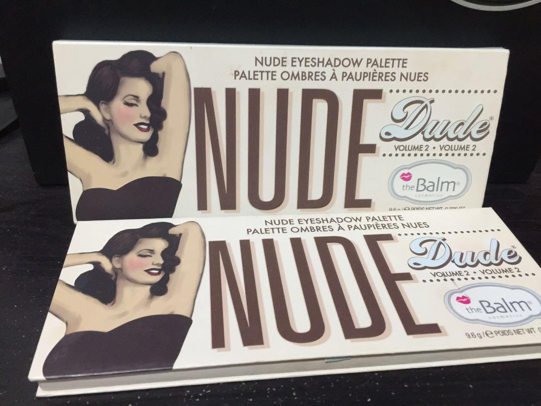 The Balm Nude Dude Palette Kesehatan Kecantikan Rias Wajah Di Carousell