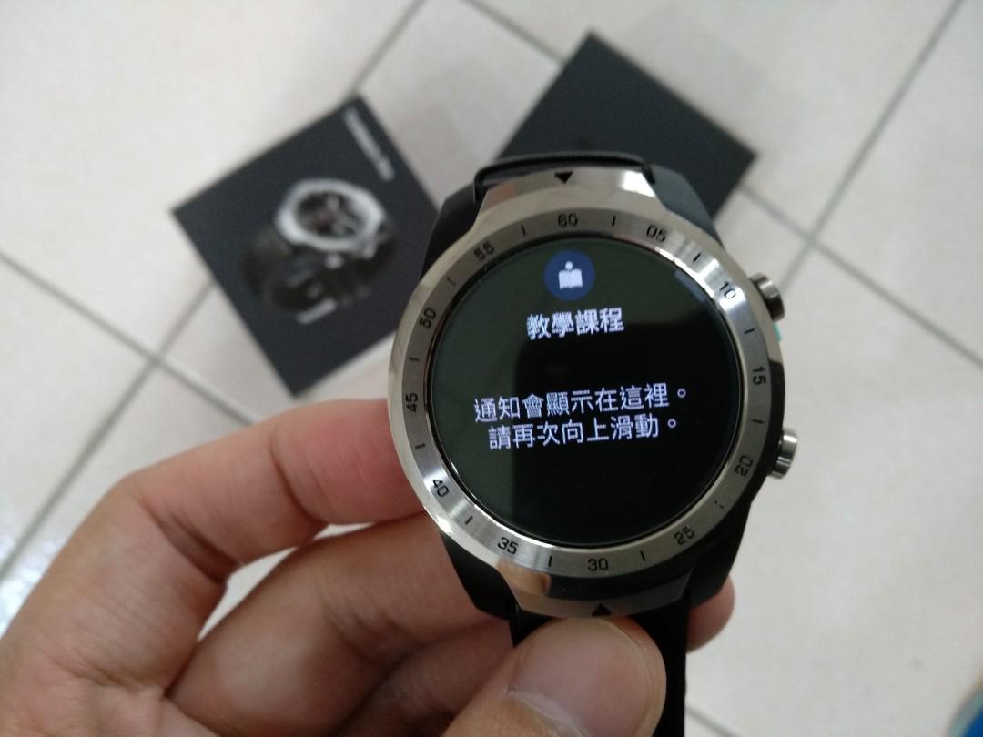 全新ticwatch pro 国际版 30天续航 最高cp值 智慧手表