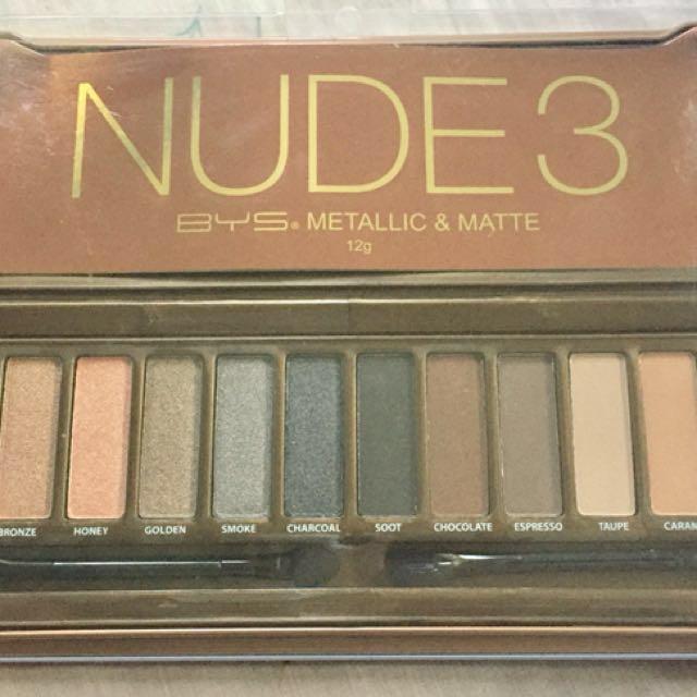 Repriced Bys Nude Eyeshadow Palette Beauty Personal Care Face