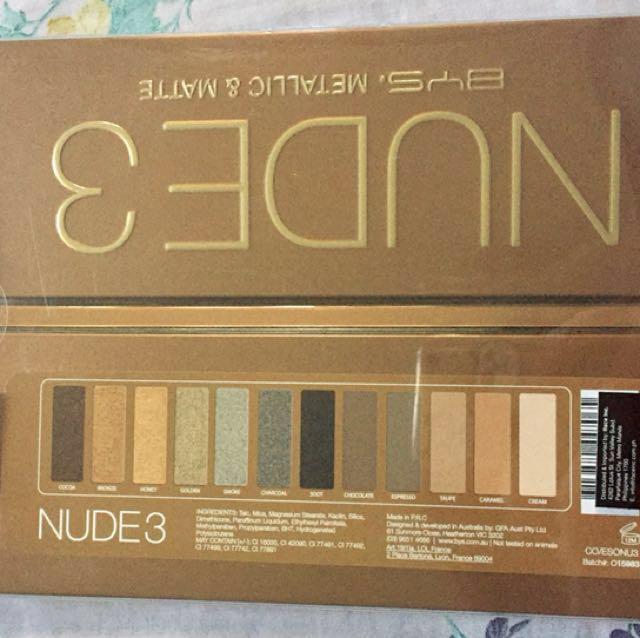 Repriced Bys Nude Eyeshadow Palette Beauty Personal Care Face