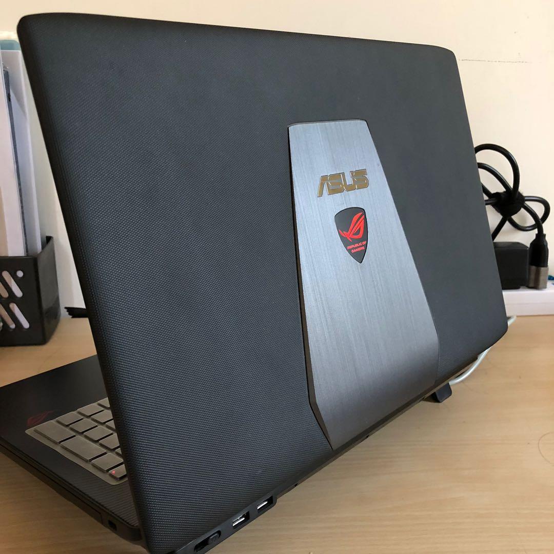 asus gl552vw i7-6700hq 四核心 16gb ram gtx960m rog 电竞笔电 15.