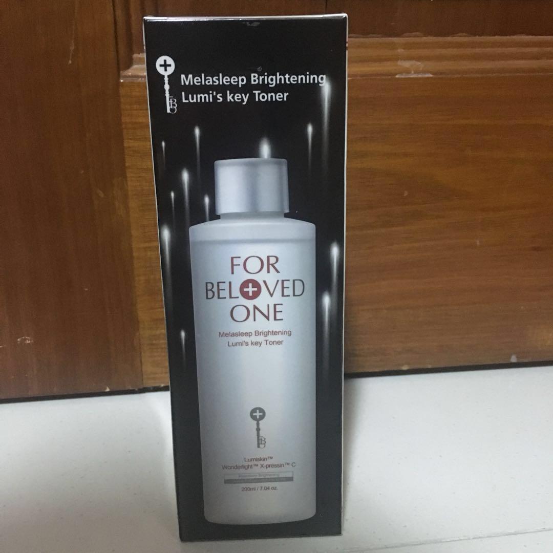 for beloved one - melasleep brightening lumi"s key toner