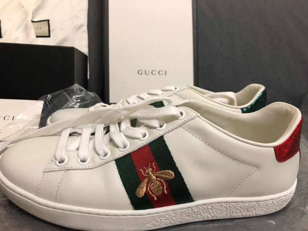 gucci 蜜蜂鞋, 名牌精品, 精品包包在旋转拍卖