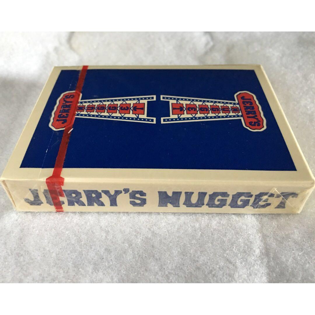 jerry"s nugget deck 扑克牌(蓝)稀有收藏品