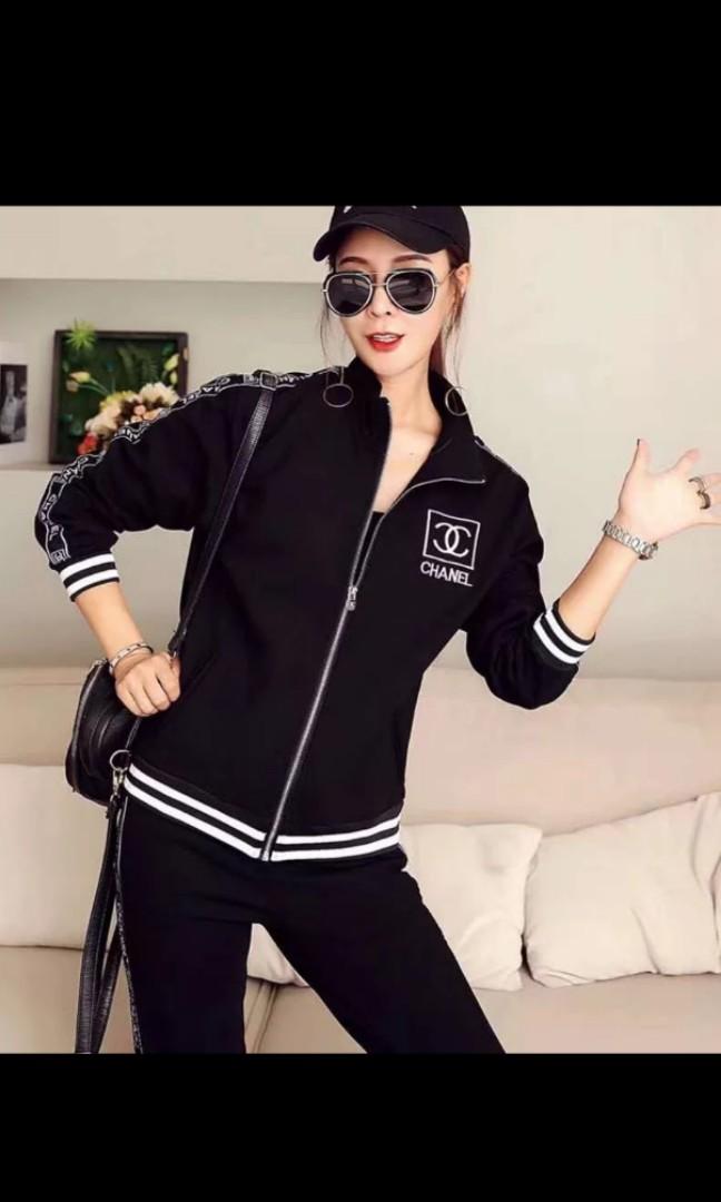 chanel 同款运动套装