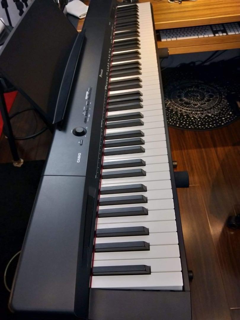 【casio 卡西欧】privia系列 px-160 可携带式 88键数位电钢琴,还送你
