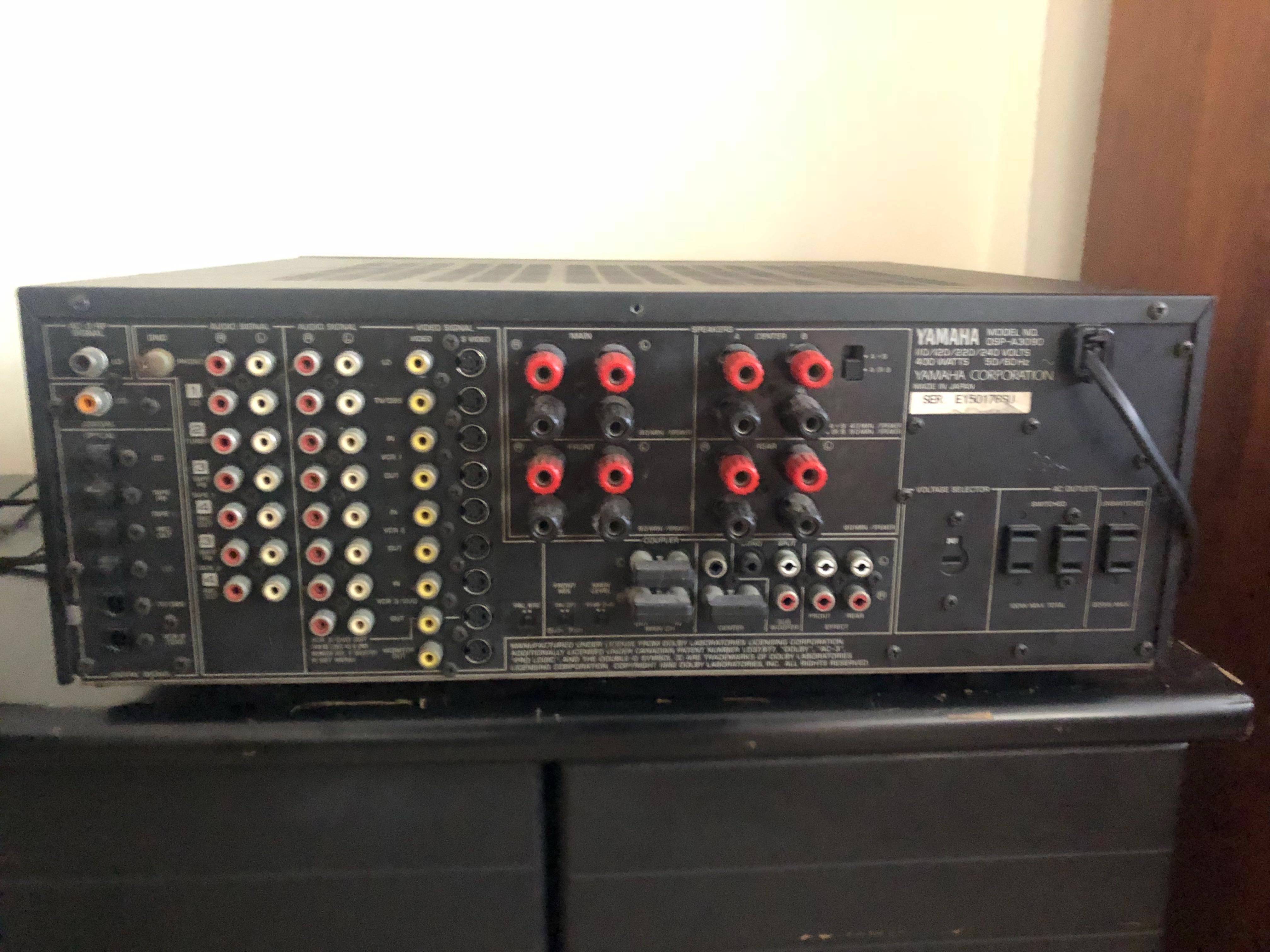 雅马哈3090功放说明书,雅马哈320功放说明书 yamaha amplifier dsp a3090
