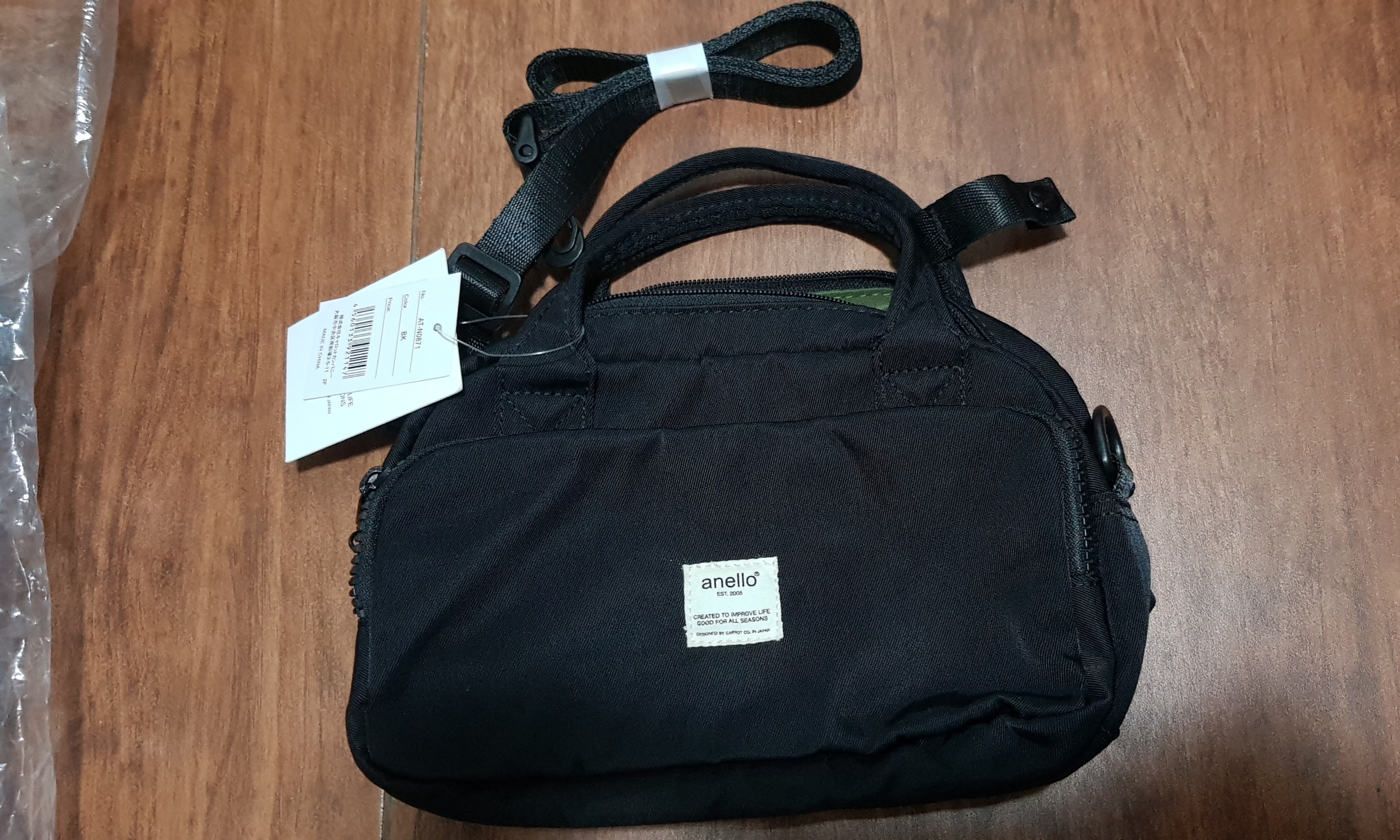 official quality Authentic Anello 2way small sling Women Fashion