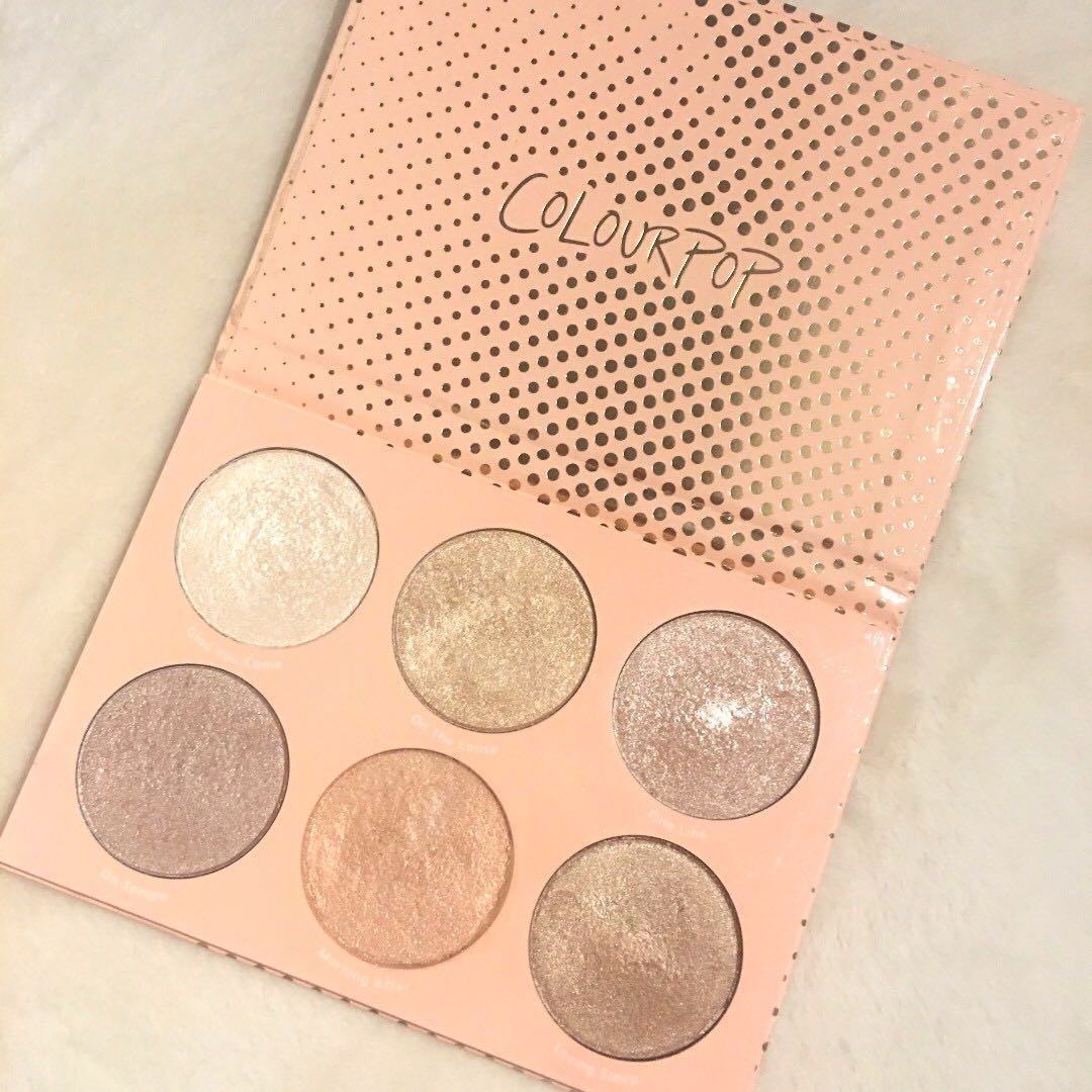 Colourpop In Nude Endo Highlighter Palette Beauty Personal Care Face Makeup On Carousell