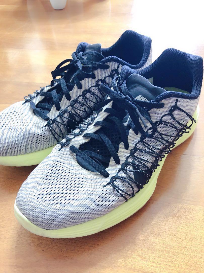 二手nike fly wire lunarlon 男款 运动鞋 慢跑鞋