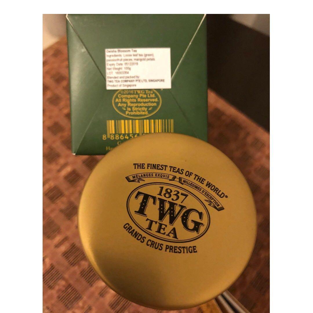 1837 twg tea - geisha blossom green tea