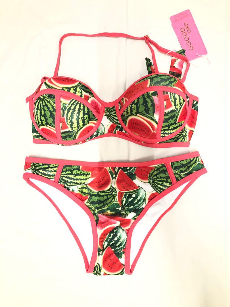 Watermelon Bikini Pair Women S Fashion Coats Jackets And Outerwear On Carousell
