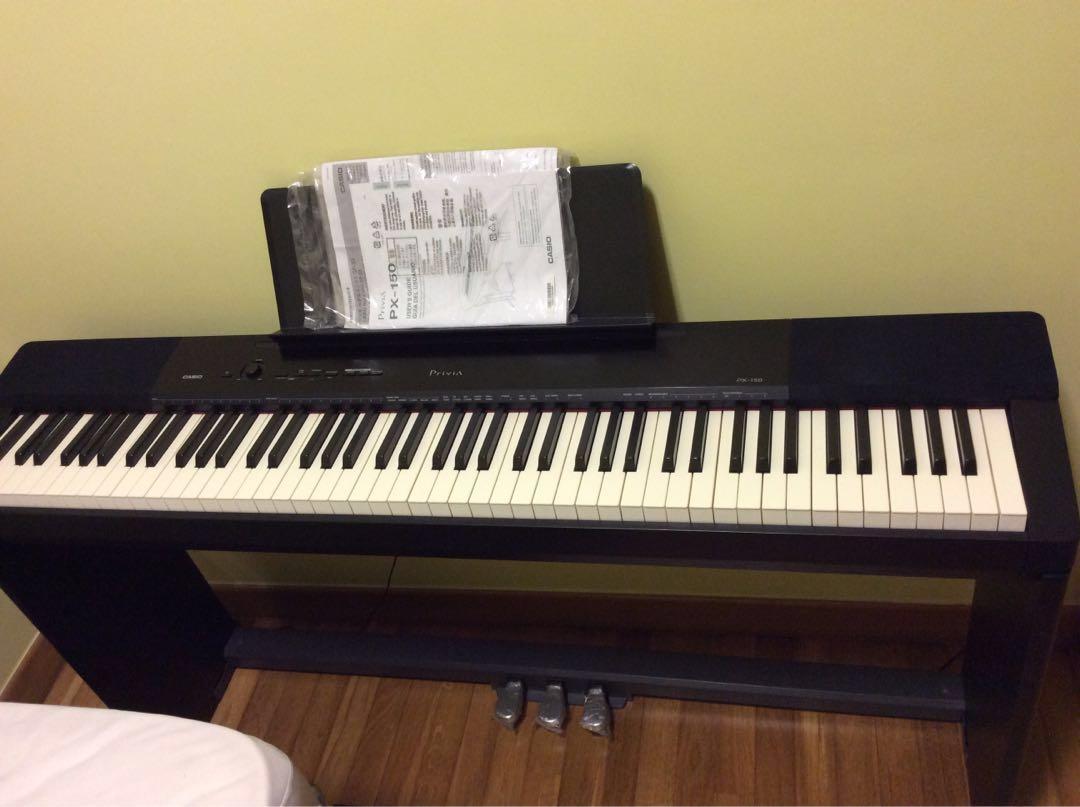 digital piano-casio px150