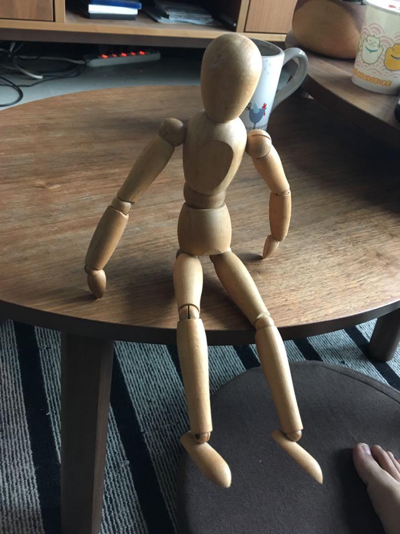 ikea 木头人偶