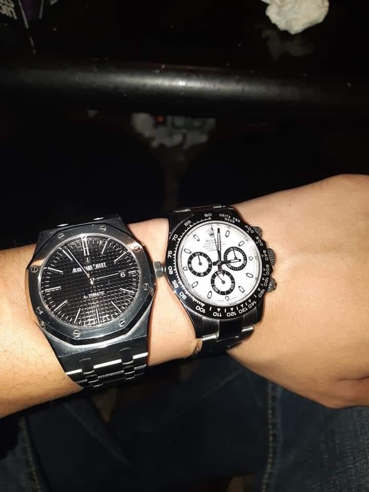 爱彼 15400st 皇家橡树 黑面 royal oak 皇家橡树 audemars piguet