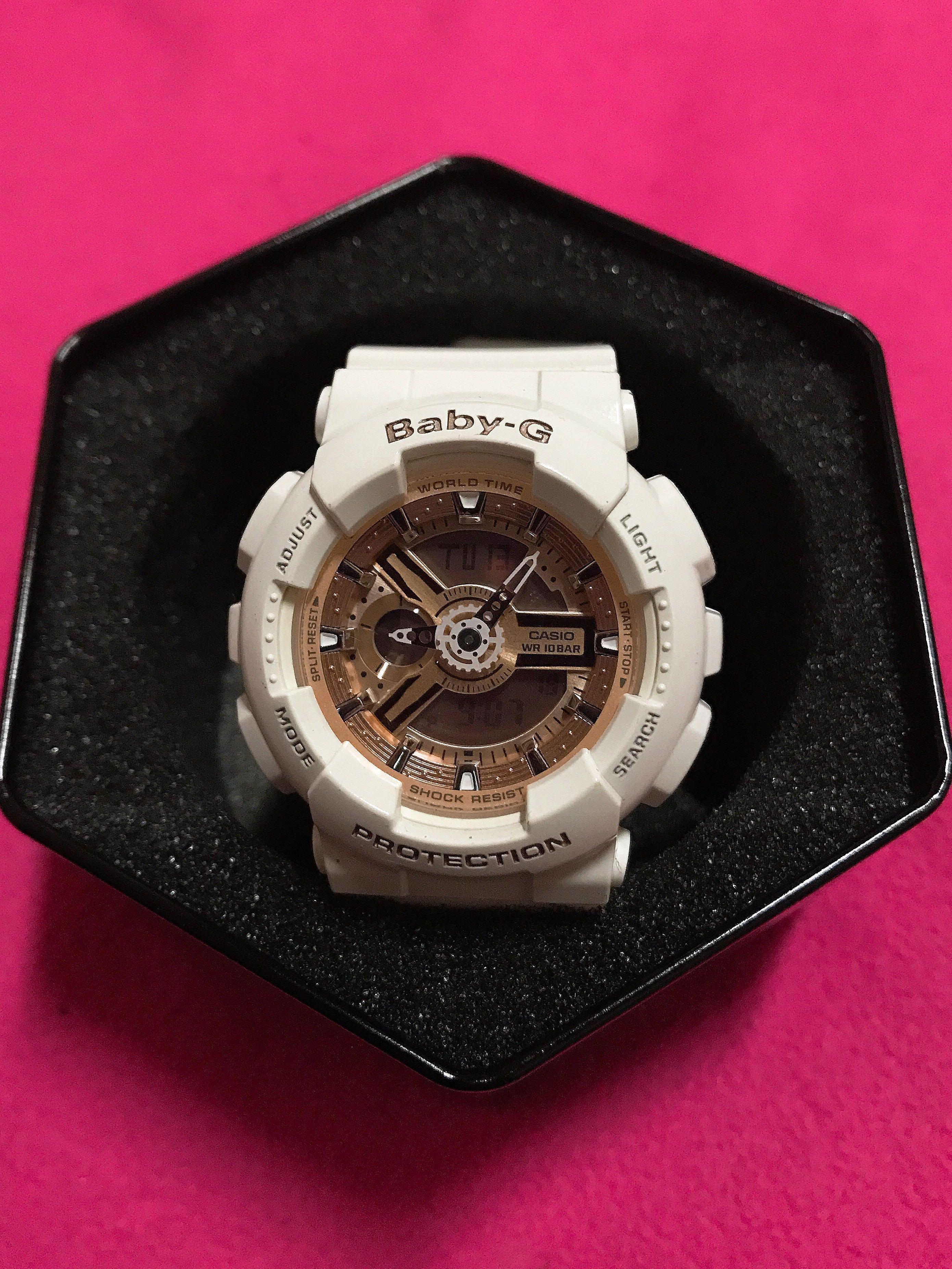 casio,baby-g 玫瑰金