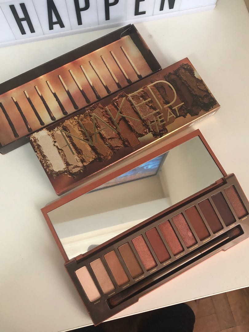 Urban Decay Naked Heat Palette Beauty Personal Care Face Makeup On
