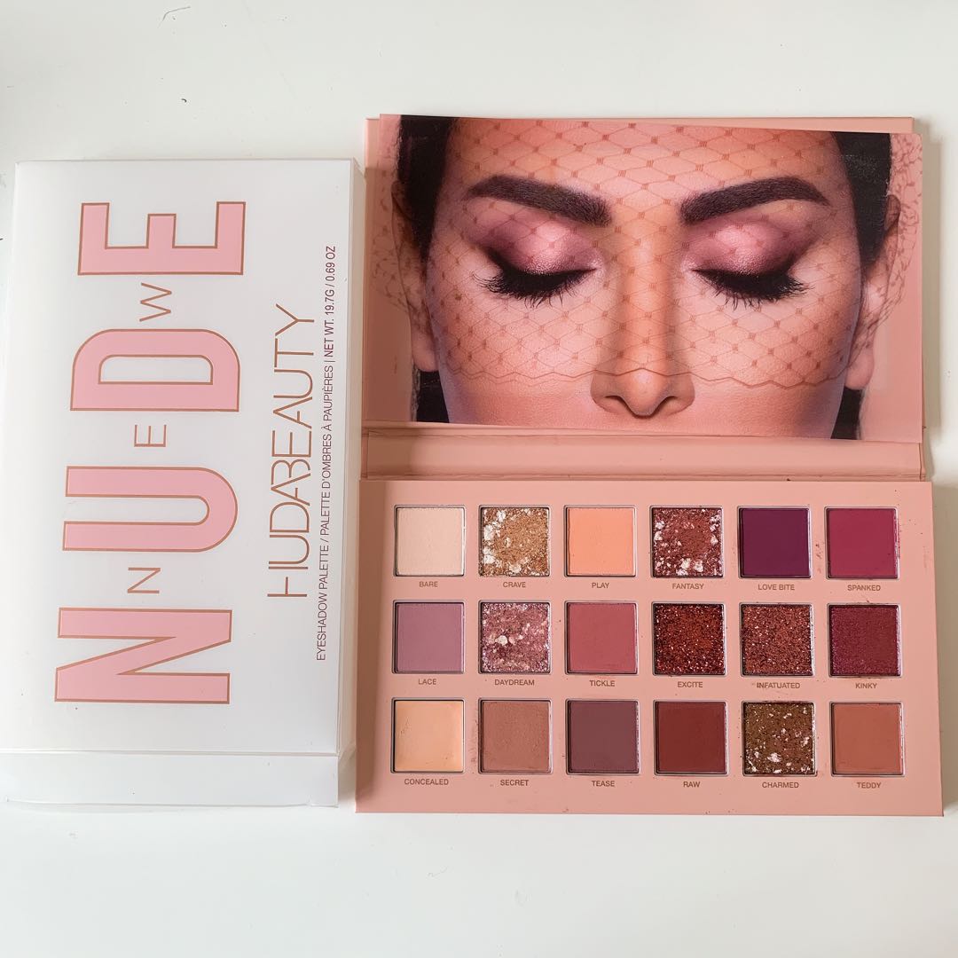 Huda beauty nude Eyeshadow palette 美容化妝品 健康及美容 皮膚護理 化妝品 Carousell
