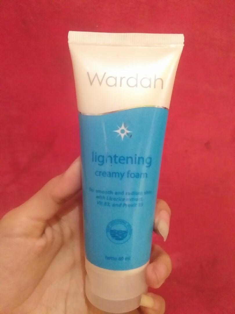 creamyfoam,foamroller wardah lightening creamy foam