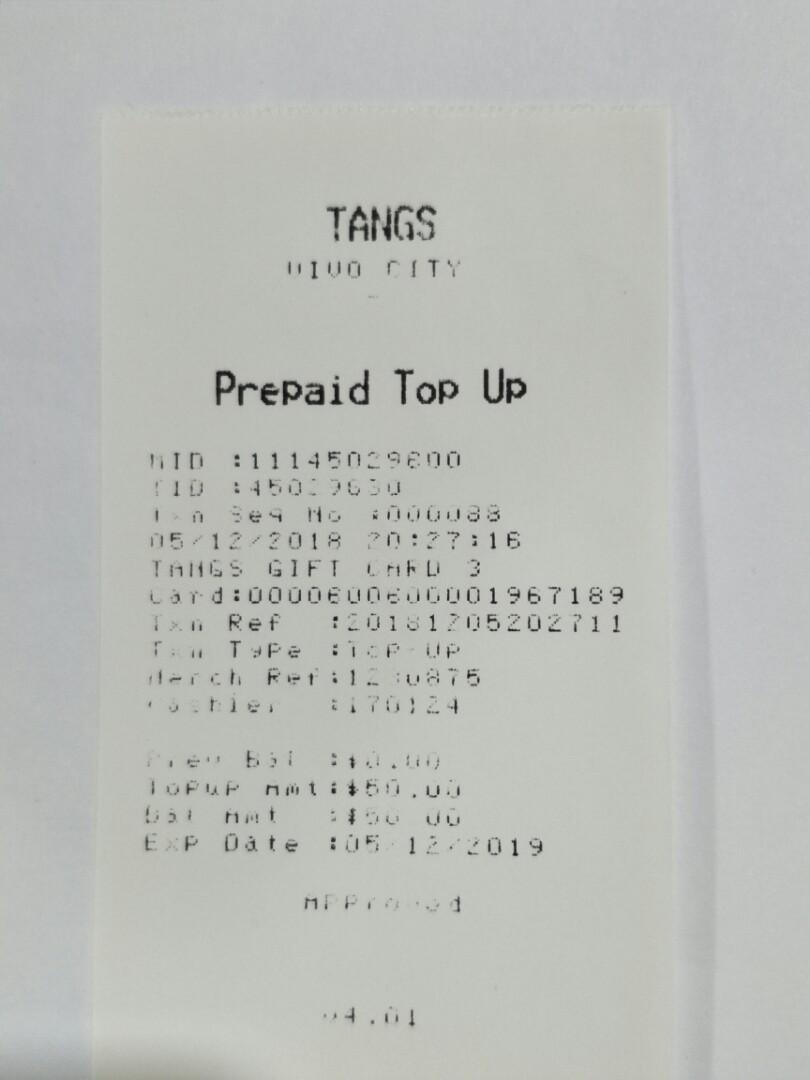 tangs $50 gift card, entertainment, gift cards &