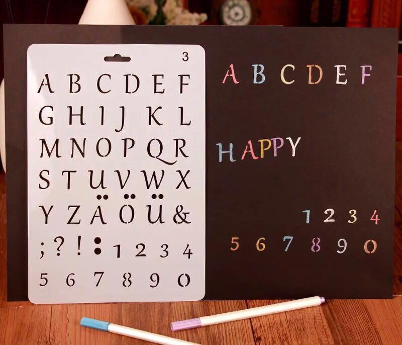 英文字母书法字体 字母版 手绘图版 english calligraphy alphabets