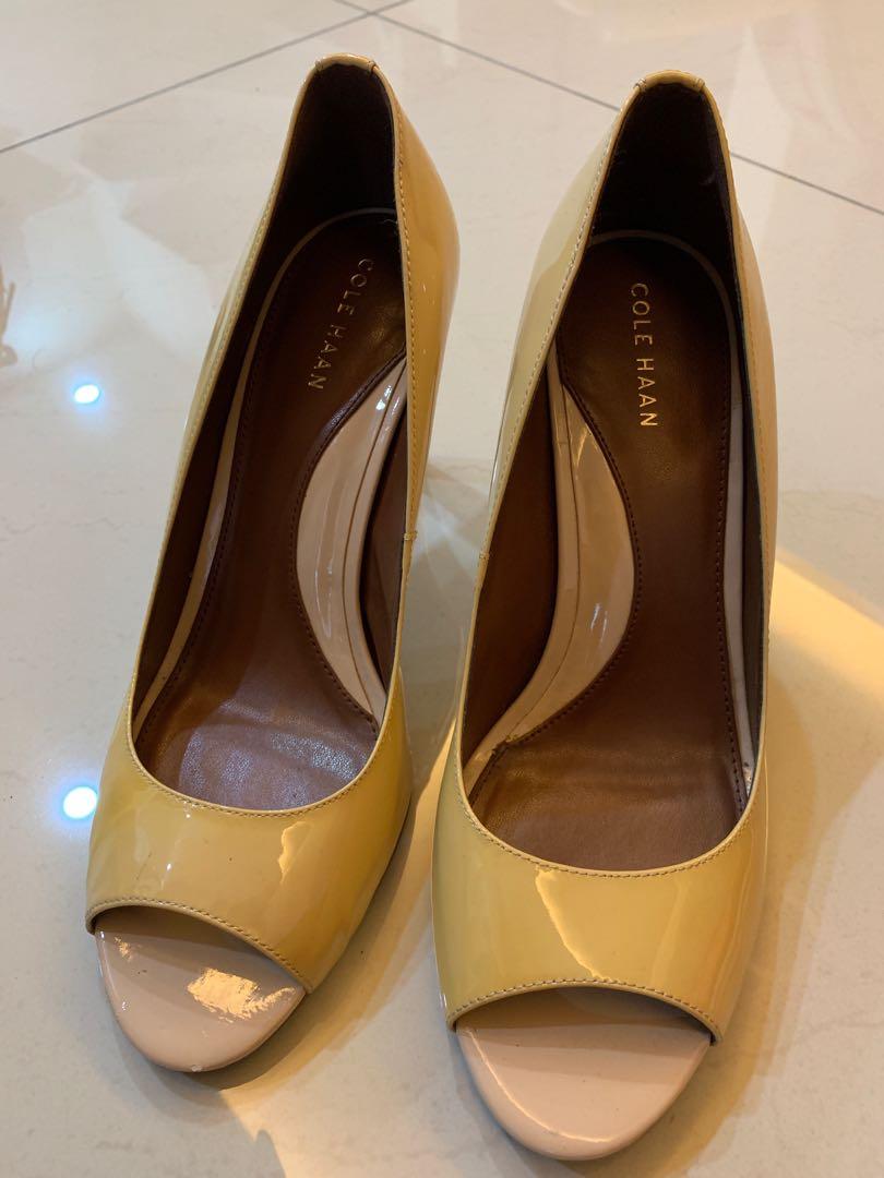 Cole Haan Nude Heels Women S Fashion Footwear Heels On Carousell