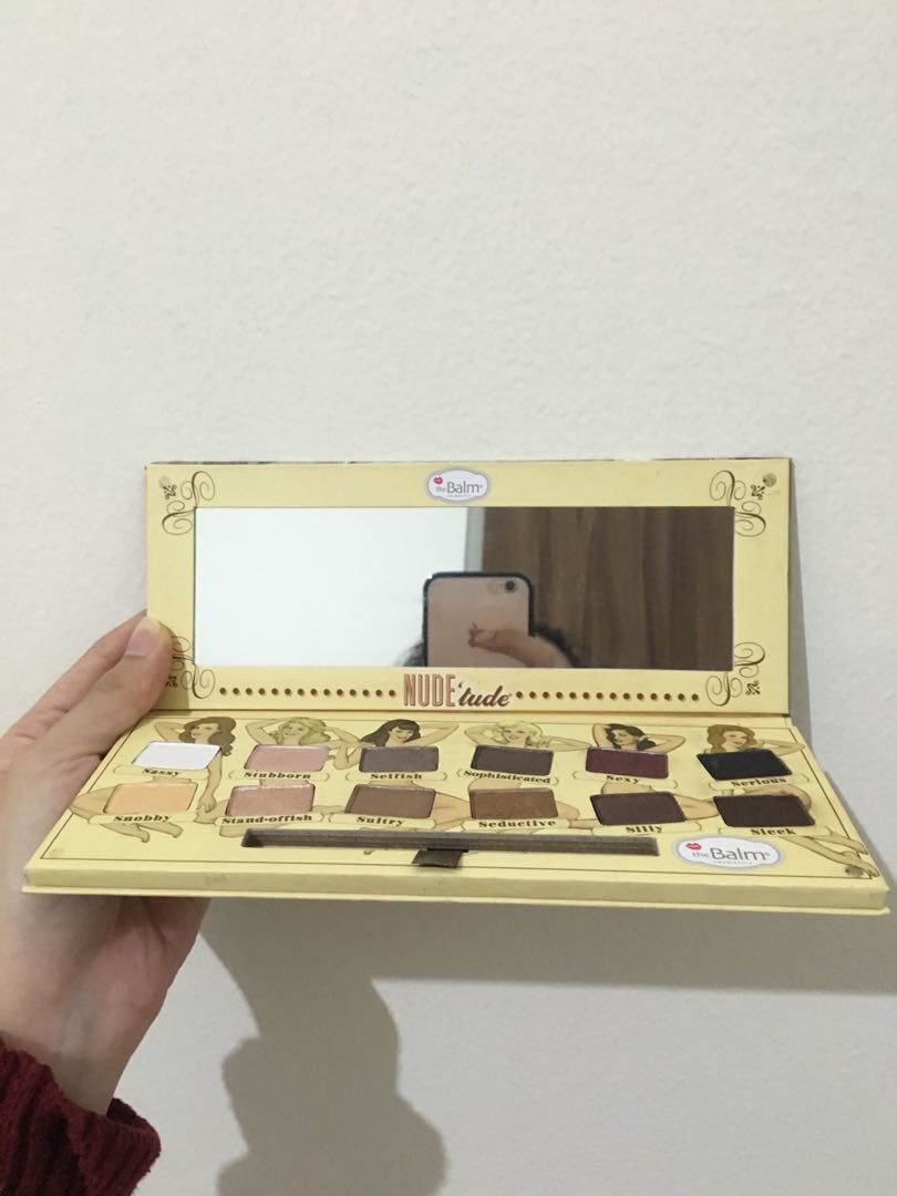 The Balm Nude Tude Eyeshadow Palette Kesehatan Kecantikan Rias