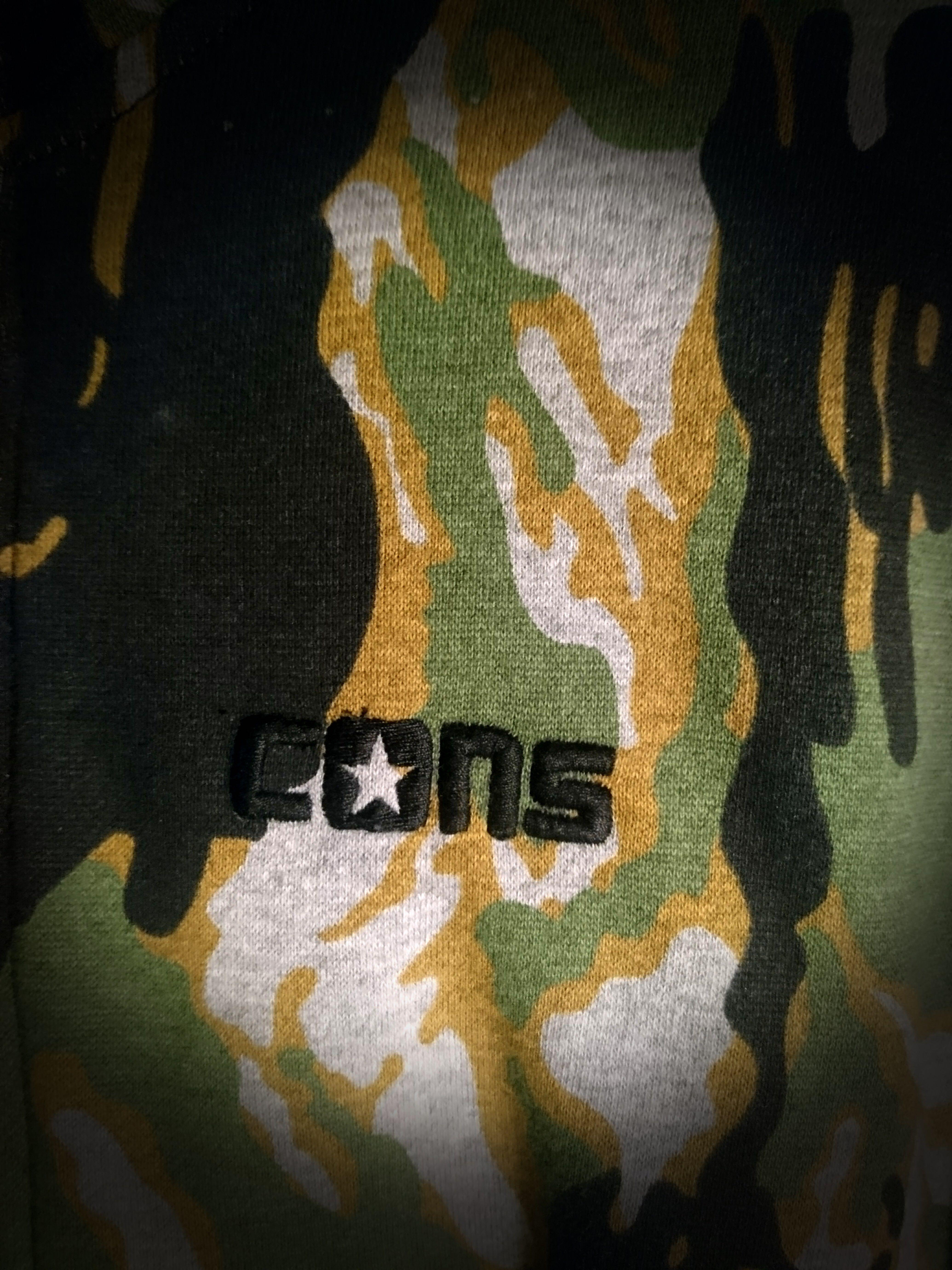 converse cons camo pullover 虎纹迷彩冲锋衣