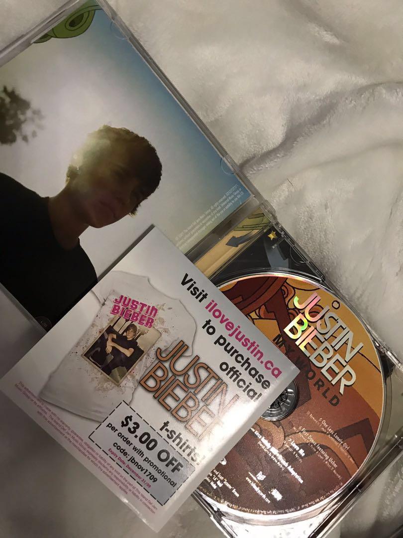 lowered price justin bieber cds