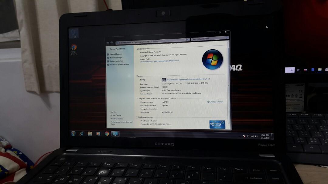 compaq presario cq42 14.1 icnches