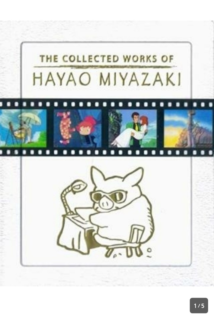 Hayao Miyazaki Films Complete Set Totoro Ponyo Princess Mononoke