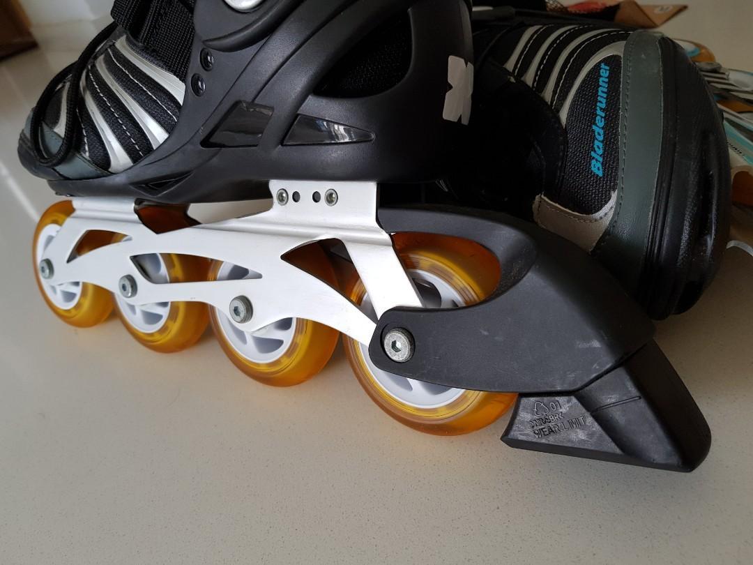 rollerblades 82mm size 38