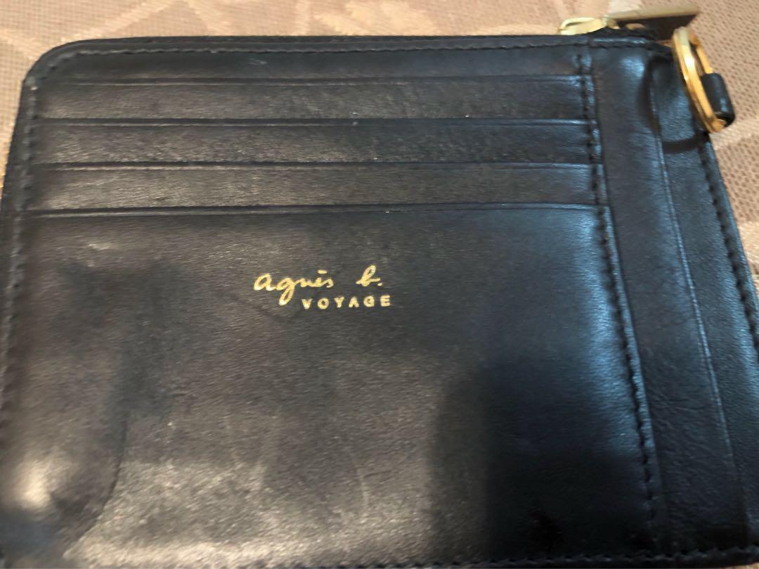 again b小票卡夹 零钱包, 名牌精品, 精品包包在旋转