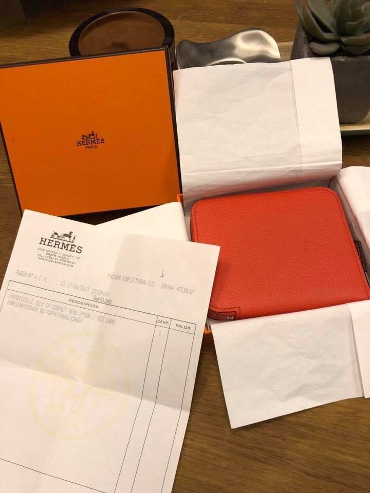 爱马仕hermès 丝巾短夹 全台湾专柜根本抢不到丝巾短