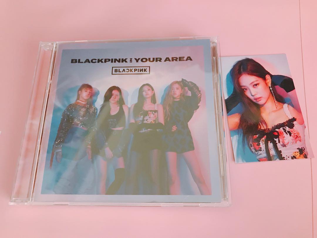 blackpink in your area 日专- cd 版(jennie 小卡)