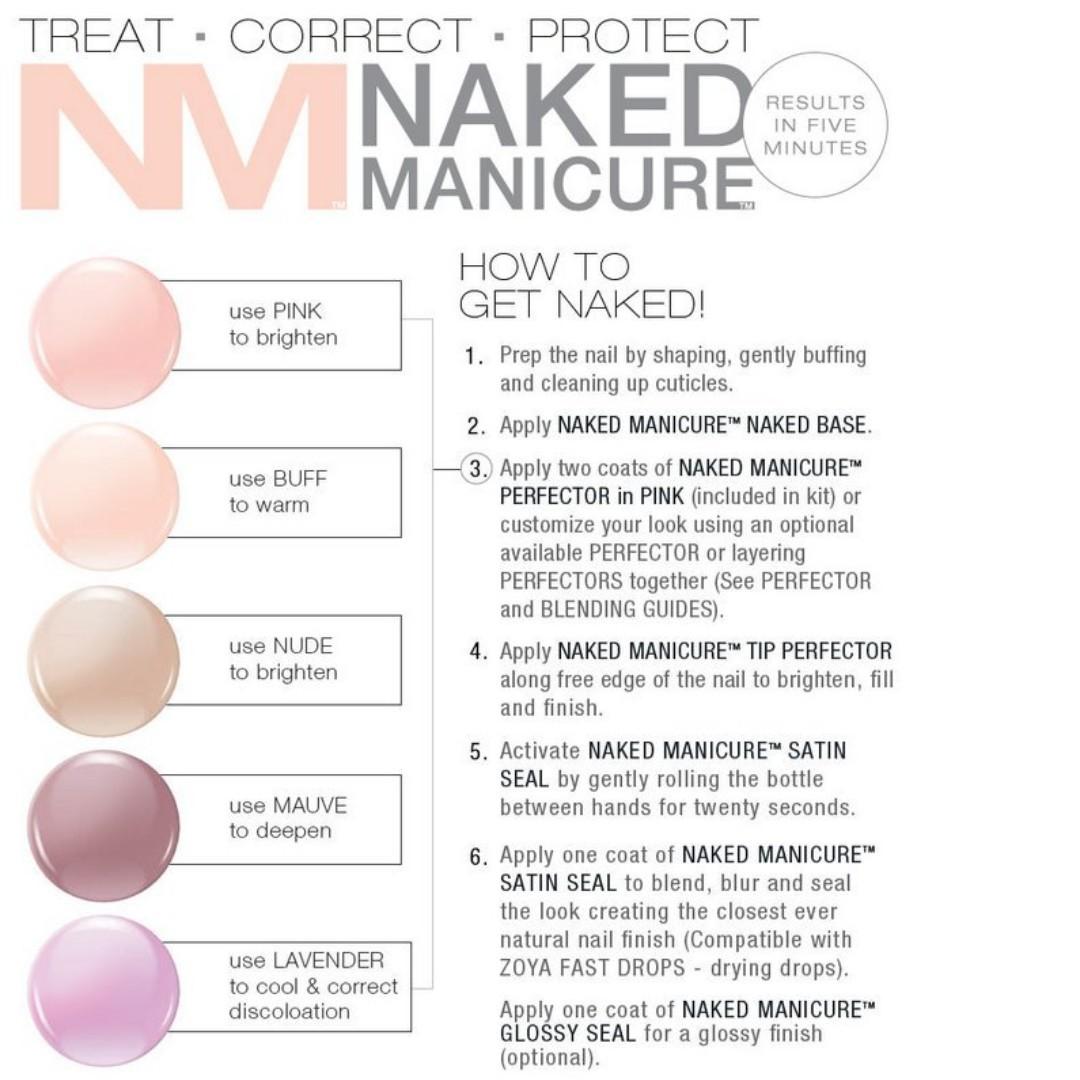 Zoya Naked Manicure Women S Starter Kit Beauty Personal Care Hands Nails On Carousell