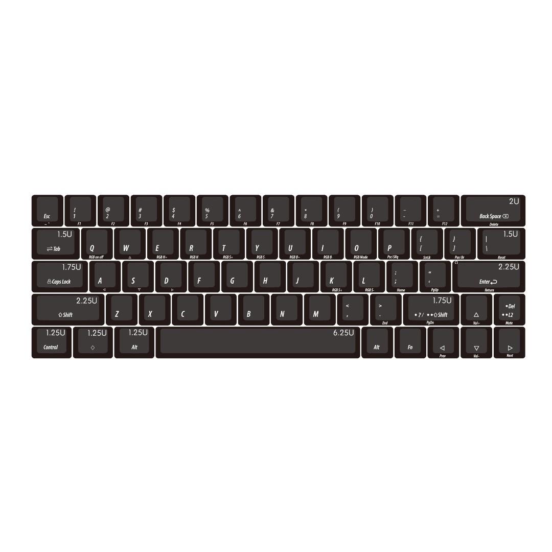Dz60rgb Hot Swap Custom Keyboard PCB Computers Tech Parts