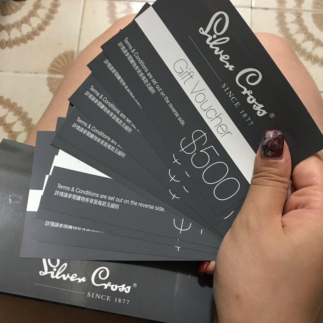 silver cross gift voucher, tickets/vouchers, gift