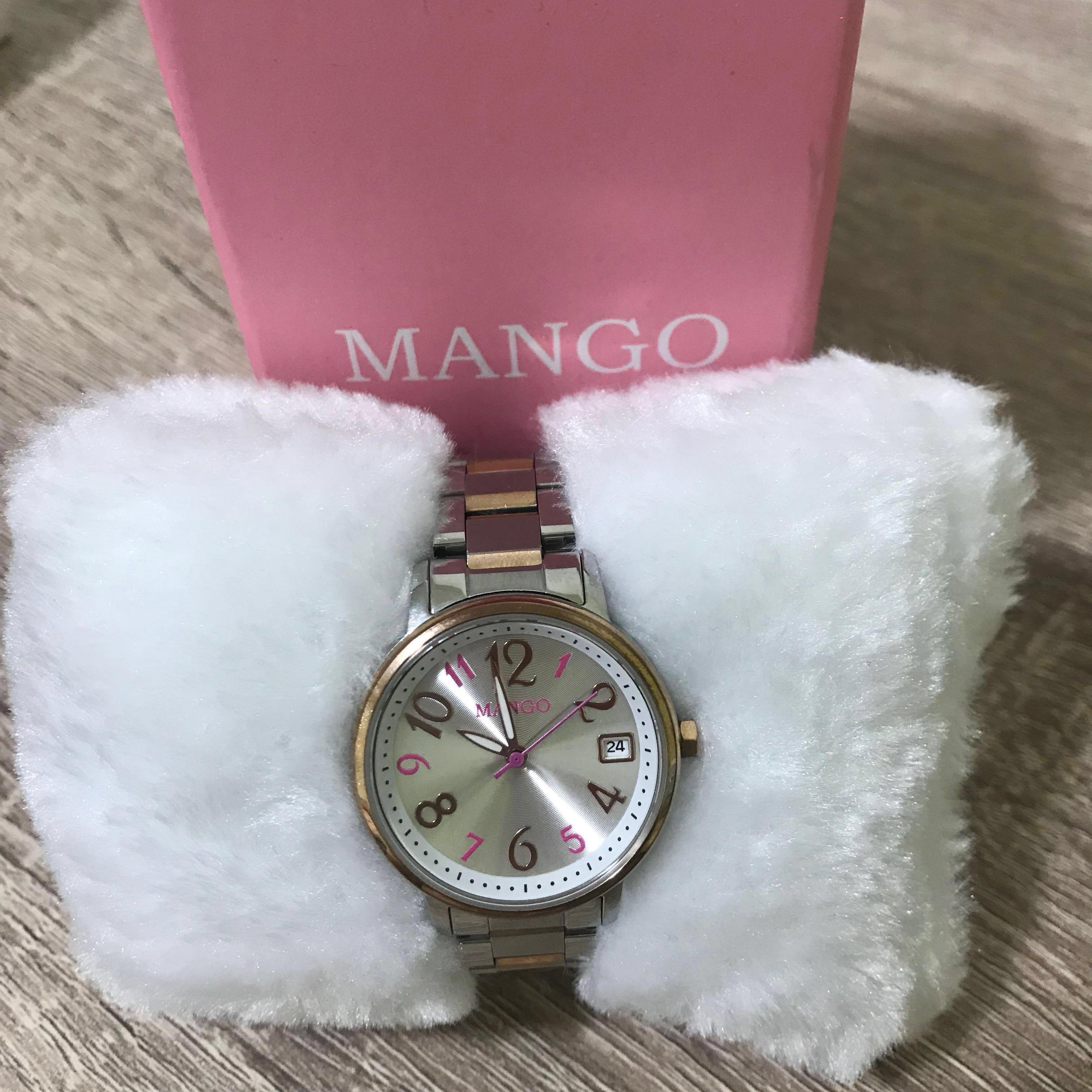 (免运)mango手表-玫瑰金电镀(ma6670l-80t)