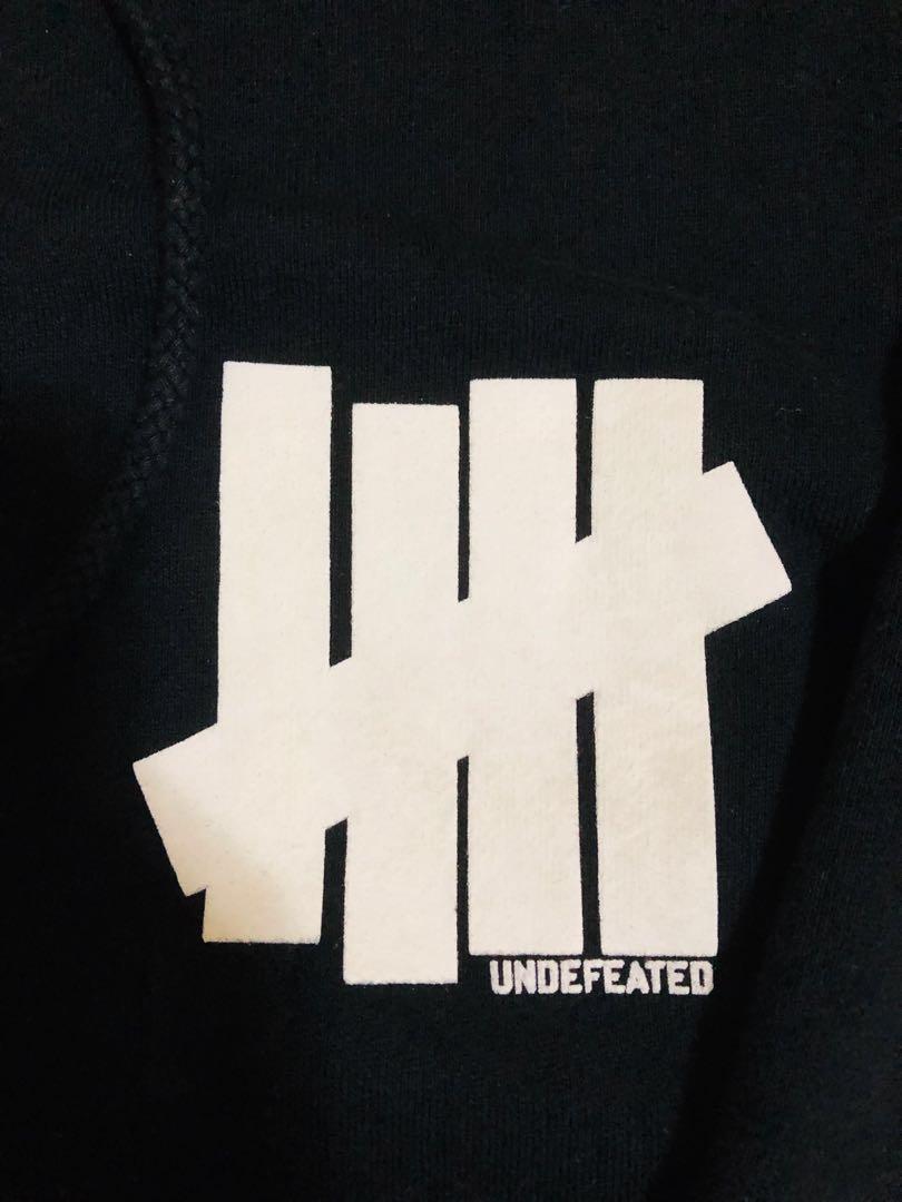 undefeated潮牌logo连帽外套