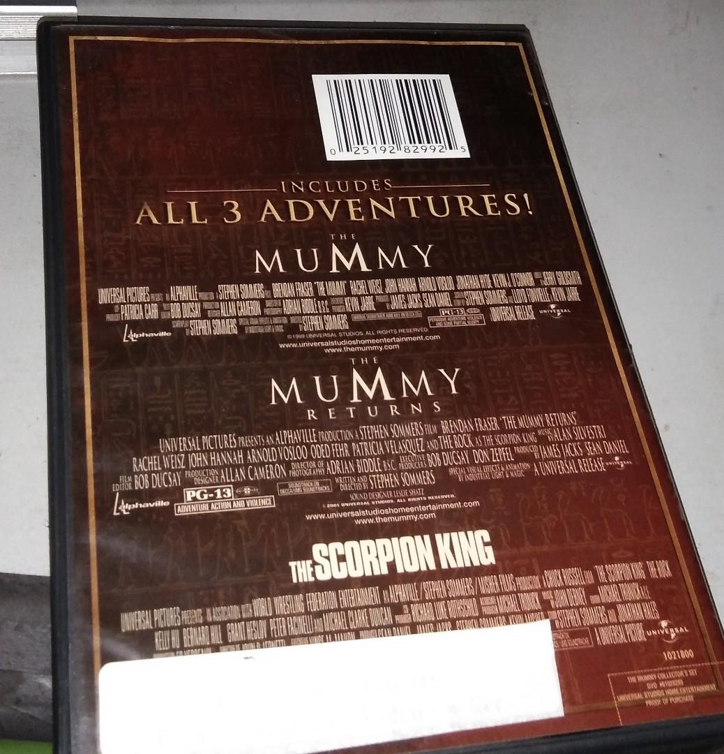 The Mummy Collector S Set Hobbies Toys Music Media Cds Dvds On