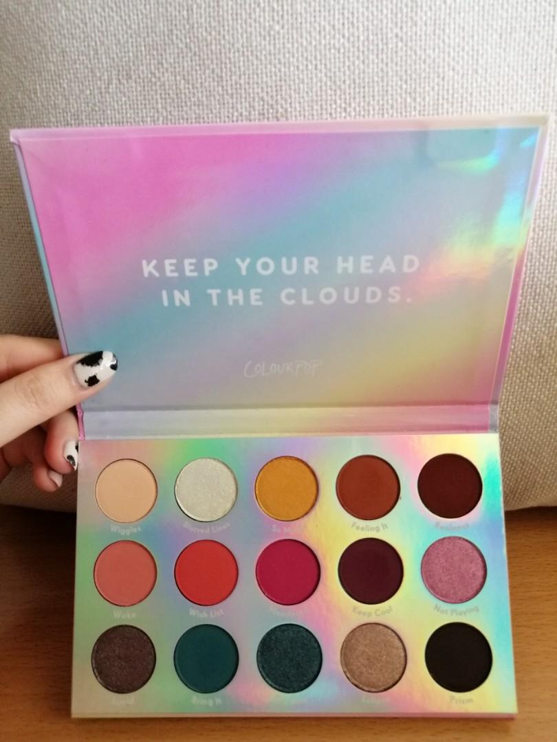 colourpop chasing rainbows eyeshadow palette