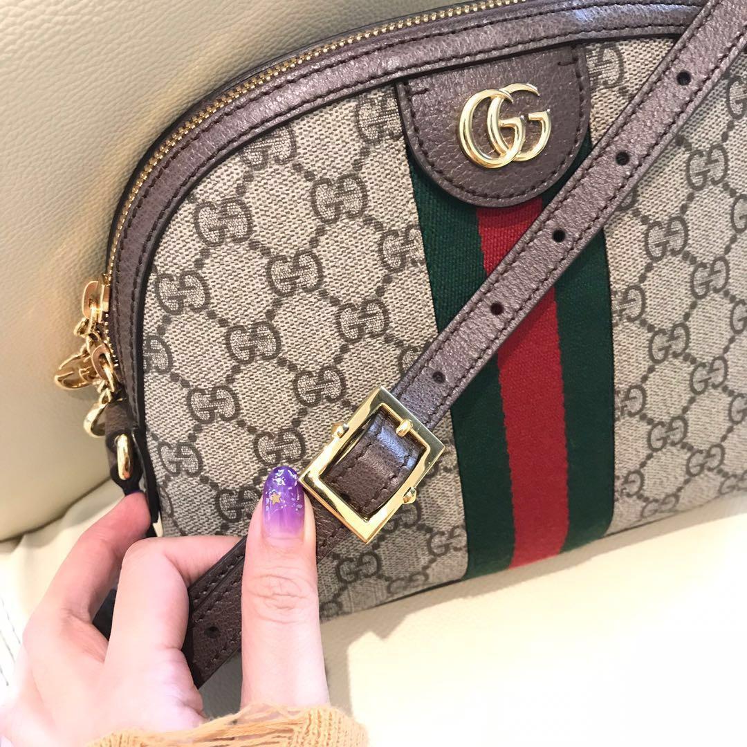 保证正品 gucci 古驰 贝壳包 ophidia 9.8成新