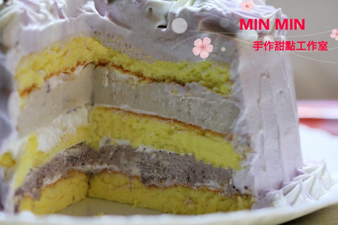 芋泥鲜奶冻蛋糕 6吋 芋泥蛋糕 母亲节蛋糕 生日蛋糕