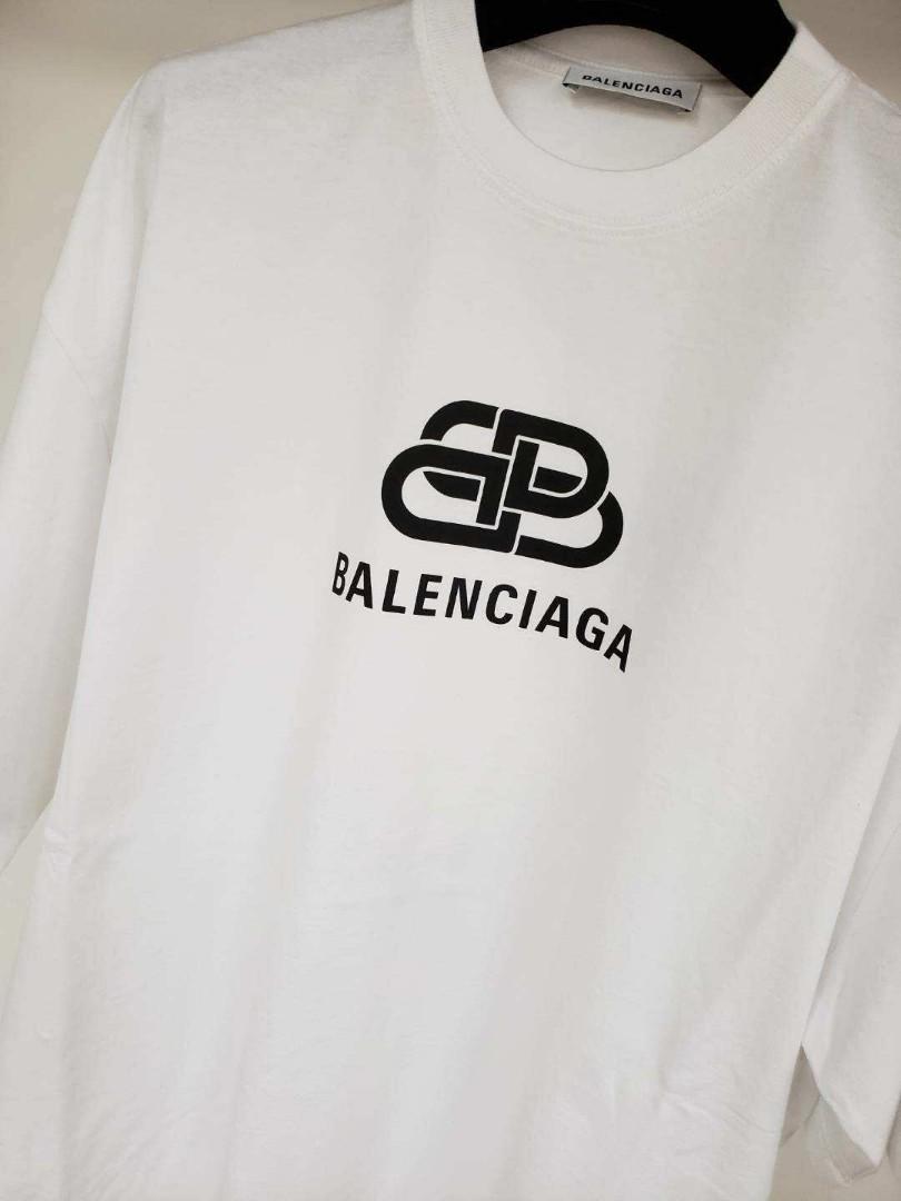 balenciaga tee ss19 巴黎世家 男女同款 tee