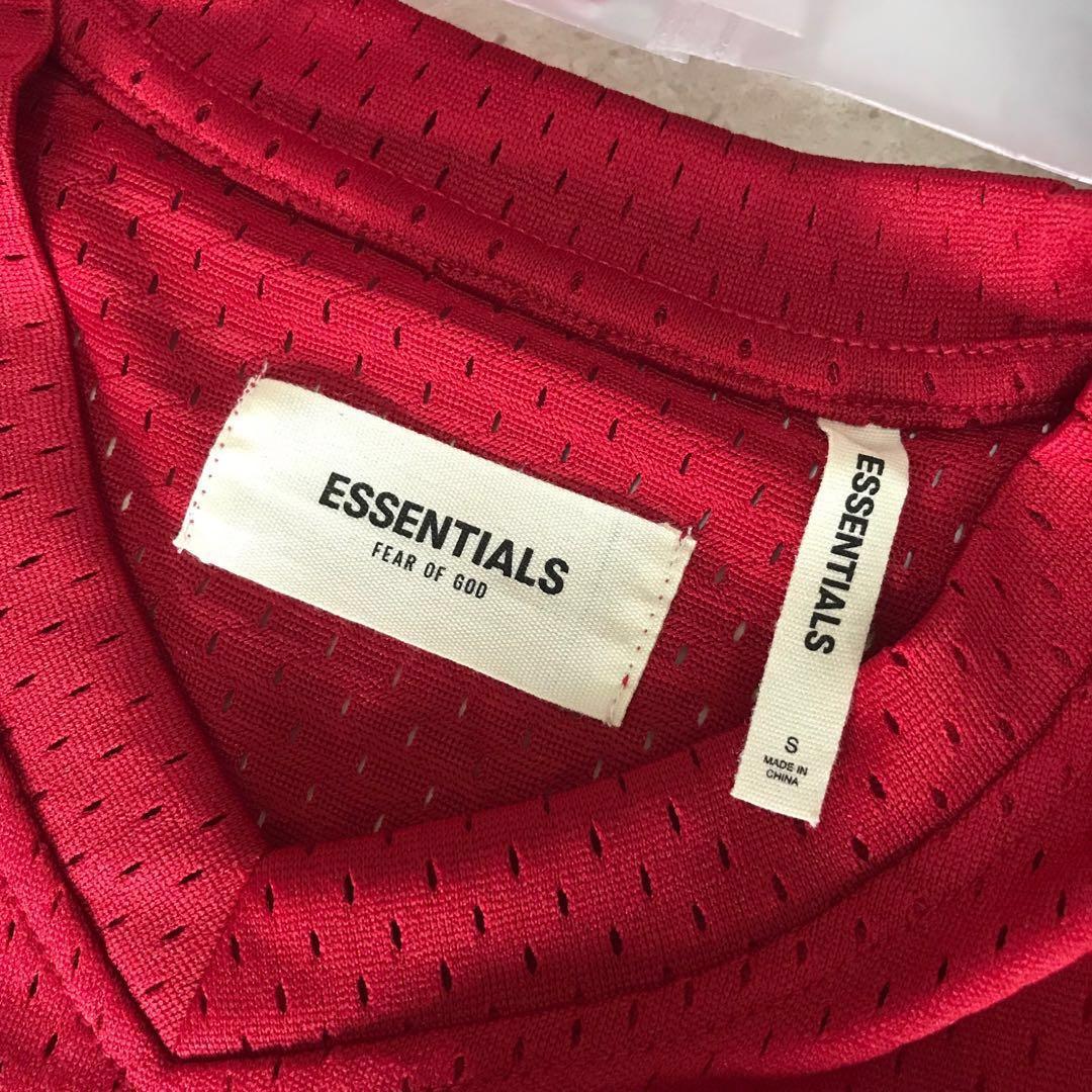 fear of god / fog essentials mesh t shirt