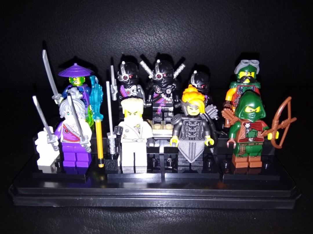 lego minifigures, ninjago pixal nindroid